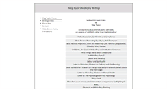 Desktop Screenshot of midwifery.megtaylor.co.uk
